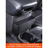 imageSavadicar Center Console Hanging Storage Organizer Armrest ABS Tray Compatible with 20182025 Jeep Wrangler JL JLU 4XE and Jeep Gladiator JT Interior Accessories BlackStandard
