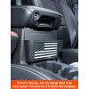 imageSavadicar Center Console Hanging Storage Organizer Armrest ABS Tray Compatible with 20182025 Jeep Wrangler JL JLU 4XE and Jeep Gladiator JT Interior Accessories BlackUSA Flag