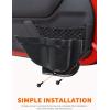 imageSavadicar DP5 Front Door Storage Pockets Without Cup Holder Side Insert Box Organizer for 20112018 Jeep Wrangler JK JKU 24 Door Interior Expansion Accessories Black 2 PCSDP3  With Cup Holder