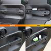 imageSavadicar Door Side Storage Organizer Grab Handle Box for 2007 2008 2009 2010 Jeep Wrangler JK JKU Interior Accessories Black