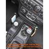 imageSavadicar GT2 Shifter Storage Box Gear Shift Side Tray Center Console Organizer Compatible with 20182025 Jeep Wrangler JL JLU 4XE ampamp Gladiator JT Interior Storage Accessories Black 1 PCMicrofiber