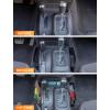 imageSavadicar GT3 JK Shifter Storage Box Gear Shift Console Side Tray Organizer for 20112018 Jeep Wrangler JK JKU Interior Accessories Reserved USB Charger Extender Slot Black