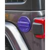 imageSavadicar Gas Cap Cover Fuel Filler Tank Door Compatible with 20182025 Jeep Wrangler JL JLU 4xe 2 and 4 Door ABS  Aluminum Alloy Structure Replacement Accessories BlackPurple