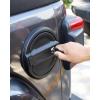 imageSavadicar Gas Cap Cover Fuel Filler Tank Door Compatible with 20182025 Jeep Wrangler JL JLU 4xe 2 and 4 Door ABS  Aluminum Alloy Structure Replacement Accessories BlackBlack