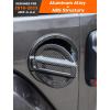 imageSavadicar Gas Cap Cover Fuel Filler Tank Door Compatible with 20182025 Jeep Wrangler JL JLU 4xe 2 and 4 Door ABS  Aluminum Alloy Structure Replacement Accessories BlackCarbon Fiber
