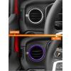 imageSavadicar HVAC Air Vent Trim Covers for 2024 Jeep Wrangler JL ampamp Gladiator JT  Upgrade Your Ride Style with 2 Pcs Aluminum Alloy Dashboard AC Vent Accents Premium Interior Accessories OrangePurple