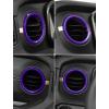 imageSavadicar HVAC Air Vent Trim Covers for 2024 Jeep Wrangler JL ampamp Gladiator JT  Upgrade Your Ride Style with 2 Pcs Aluminum Alloy Dashboard AC Vent Accents Premium Interior Accessories OrangePurple