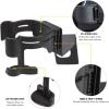 imageSavadicar JL ampamp JT MultiFunction Drink Cup Phone Holder 2 in 1 Bolton Stand Bracket Organizer Cellphone Mount for 20182023 Jeep Wrangler JL JLU 4XE ampamp Gladiator JT Interior Accessories Black