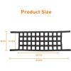 imageSavadicar Mesh Cargo Net Roof Top Netting Hammock for 19872024 Jeep Wrangler YJ TJ JK JL ampamp Gladiator JT Black