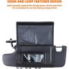 imageSavadicar Tactical Sun Visor Organizer Front Visor Storage Cover for 20072023 Jeep Wrangler JK JL ampamp Gladiator JT Interior Storage Accessories Black 1 PCS