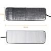 imageSavadicar Windshield Sun Shade for 20182025 Jeep Wrangler JL JLU ampamp Gladiator JT Sunshades Heat Shield Aluminum Foil Triple Laminate Structure SilverStandard