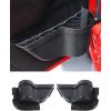 imageSavadicar DP5 Front Door Storage Pockets Without Cup Holder Side Insert Box Organizer for 20112018 Jeep Wrangler JK JKU 24 Door Interior Expansion Accessories Black 2 PCSDP3  With Cup Holder