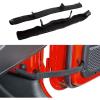 imageSavadicar Door Limiting Straps Swing Check Limiter for 20072018 Jeep Wrangler JK JKU 24 Door With Wire Protecting Harness Interior Accessories Black