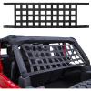 imageSavadicar Mesh Cargo Net Roof Top Netting Hammock for 19872024 Jeep Wrangler YJ TJ JK JL ampamp Gladiator JT Black