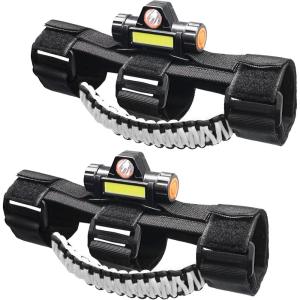 imageSavadicar 4 x Roll Bar Grab Handles Grip Handle for Jeep Wrangler CJ YJ TJ JK JKU JL JLU ampamp Gladiator JT 19552023 Interior Accessories Black ampamp RedWhite