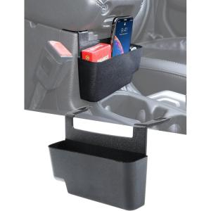 imageSavadicar Center Console Hanging Storage Organizer Armrest ABS Tray Compatible with 20182025 Jeep Wrangler JL JLU 4XE and Jeep Gladiator JT Interior Accessories BlackStandard