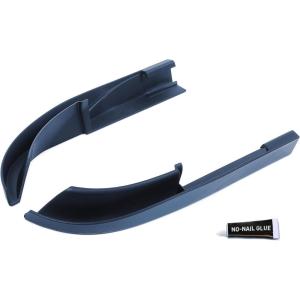 imageSavadicar Upgraded Version Rain Gutter Extensions Roof HardTop ABS Rain Groove Diverter Rainwater Deflector Compatible with 20072018 Jeep Wrangler JK JKU Exterior Accessories Black 2 PCsBlack