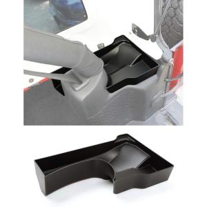 imageSavadicar Wheel Well Storage Bin Rear Trunk Organizer Cargo Storage Tray for 20112018 Jeep Wrangler JK JKU 24 Door Interior Storage Expansion Accessories Left Side Black 1 PCSRight