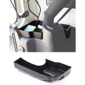 imageSavadicar Wheel Well Storage Bin Rear Trunk Organizer Cargo Storage Tray for 20112018 Jeep Wrangler JK JKU 24 Door Interior Storage Expansion Accessories Left Side Black 1 PCSLeft