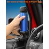 imageSavadicar Door Cup Holder Compatible with 2018Present Jeep Wrangler JL 4XE ampamp Gladiator JT Supports Cup ampamp Bottles Up to 30 oz Size Extension Accessories for Jeep Door 2 PCsWrangler JK 20112018