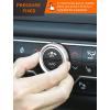 imageSavadicar HVAC Climate Control Panel Knob Trim Kit ampamp Light Control Switch Cover Air Conditioner Knob Aluminum Alloy Ring for 20182025 Jeep Wrangler JL JLU ampamp Gladiator JT Interior AccessoriesOrangeSilver