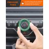 imageSavadicar HVAC Climate Control Panel Knob Trim Kit ampamp Light Control Switch Cover Air Conditioner Knob Aluminum Alloy Ring for 20182025 Jeep Wrangler JL JLU ampamp Gladiator JT Interior AccessoriesOrangeGreen