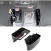 imageSavadicar JL GearTray Gear Shift Console Side Storage Box Auto Transmission Shifter Side Organizer Tray for 20182022 Jeep Wrangler JL JLU ampamp Jeep Gladiator JT Interior Accessories BlackJLGeartray