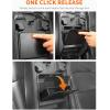 imageSavadicar OneTouch Hidden Storage Organizer Compatible with 20072010 Jeep Wrangler JK JKU Center Console Concealed Box for Secret Extra Space Interior Armrest Accessories BlackWrangler  Gladiator 2018Present