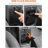 imageSavadicar OneTouch Hidden Storage Organizer Compatible with 20072010 Jeep Wrangler JK JKU Center Console Concealed Box for Secret Extra Space Interior Armrest Accessories BlackWrangler JK 20112018