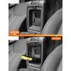 imageSavadicar OneTouch Hidden Storage Organizer Compatible with 20072010 Jeep Wrangler JK JKU Center Console Concealed Box for Secret Extra Space Interior Armrest Accessories BlackWrangler JK 20112018