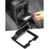imageSavadicar OneTouch Hidden Storage Organizer Compatible with 20072010 Jeep Wrangler JK JKU Center Console Concealed Box for Secret Extra Space Interior Armrest Accessories BlackWrangler JK 20112018