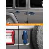 imageSavadicar 5Piece Red Door Handle Cover Trim Set for Jeep Wrangler JL JLU 4xe ampamp Gladiator JT 2018Present  Exterior Handle Cap Accent AccessoriesBlue