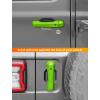 imageSavadicar 5Piece Red Door Handle Cover Trim Set for Jeep Wrangler JL JLU 4xe ampamp Gladiator JT 2018Present  Exterior Handle Cap Accent AccessoriesGreen