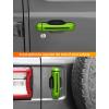 imageSavadicar 5Piece Red Door Handle Cover Trim Set for Jeep Wrangler JL JLU 4xe ampamp Gladiator JT 2018Present  Exterior Handle Cap Accent AccessoriesGreen