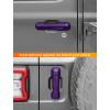 imageSavadicar 5Piece Red Door Handle Cover Trim Set for Jeep Wrangler JL JLU 4xe ampamp Gladiator JT 2018Present  Exterior Handle Cap Accent AccessoriesPurple
