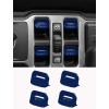 imageSavadicar Purple Interior Accessories  Window Control Switch Trim Set for 2018Present Jeep Wrangler JL JLU 4XE ampamp Gladiator JT  Solid Color Interior Decor Upgrade Option 4PieceBlue