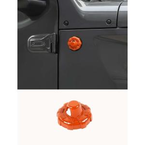 imageSavadicar Purple Antenna Base Cover for Jeep Wrangler JK JL 4xe ampamp Gladiator JT 20072023  Stylish Exterior Trim Accent Quick Upgrade AccessoryOrange