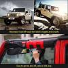imageSavadicar 4X Roll Bar Grab Handles Grip Handle Compatible with 19552023 Jeep Wrangler YJ CJ TJ JK JKU JL JLU ampamp Gladiator JT Sports Sahara Freedom Rubicon X ampamp Unlimited Interior Accessories Red