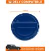 imageSavadicar Pink Fuel Door Trim for Jeep Wrangler JL JLU 4xe ampamp Gladiator JT 2018Present  Exterior Gas Cap Accent Styling Cover AccessoryBlue