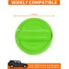 imageSavadicar Pink Fuel Door Trim for Jeep Wrangler JL JLU 4xe ampamp Gladiator JT 2018Present  Exterior Gas Cap Accent Styling Cover AccessoryGreen