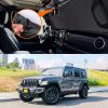 imageSavadicar Windshield Sunshade UV Protection Sun Visor for Jeep Wrangler TJ JK JL 4XE ampamp Gladiator JT 19972025 Foldable Front Window Shade Durable Heat Shield Interior Accessories 1 Pc