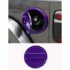 imageSavadicar Pink Fuel Door Trim for Jeep Wrangler JL JLU 4xe ampamp Gladiator JT 2018Present  Exterior Gas Cap Accent Styling Cover AccessoryPurple