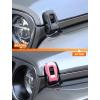 imageSavadicar 2Piece Orange Hood Latch Trim Cover for Jeep Wrangler JL JLU 4xe ampamp Gladiator JT 2018Present  Exterior Decorative Upgrade AccessoriesPink