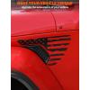 imageSavadicar American Flag Fender Side Vent Decals for Jeep Wrangler JL JLU ampamp Gladiator JT 2018Present  Matte Black Vinyl Graphic Sticker Easy Peel ampamp Stick Exterior Trim AccessoriesBlack