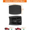 imageSavadicar Center Console Cover Compatible with 20182025 Jeep Wrangler JL 4XE ampamp Gladiator JT Faux Leather Armrest Protector Pad for Enhanced Protection and Comfort interior Accessories Carbon FiberBlack