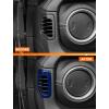 imageSavadicar Red Carbon Fiber Interior Accessories  Dashboard Side Air Vent Trim Cover for 20182023 Jeep Wrangler JL JLU 4XE ampamp Gladiator JT  Premium Texture Interior Decor Upgrade Option 2PieceBlue