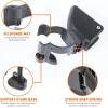 imageSavadicar TJ Grab Bar MultiFunction Phone Mount 2 in 1 Bolton Cup Holder Stand DrinkPhone Holder Compatible with 19962006 Jeep Wrangler TJ 2 Door ampamp 4 Door Interior Accessories Black
