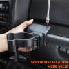 imageSavadicar TJ Grab Bar MultiFunction Phone Mount 2 in 1 Bolton Cup Holder Stand DrinkPhone Holder Compatible with 19962006 Jeep Wrangler TJ 2 Door ampamp 4 Door Interior Accessories Black