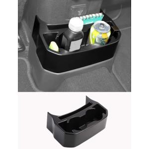imageSavadicar Rear Seat Drink Cup Holder for 20182024 Jeep Wrangler JL JLU 4XE ampamp Gladiator JT Backseat Floor Console Beverage Storage Solution Interior Accessories 1 PC Black