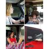 imageSavadicar Rear Window Sun Shade Breathable Mesh Side Window Sunshade Stretchy Sun Screen Net Compatible with 1997 to Present Jeep Wrangler TJ JK JL ampamp Gladiator JT AntiUV for BabyPetCamping PairFront Window